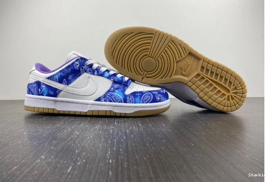 Purple Dunk CT5053-041 Low White SB Nike Navy Blue 0824